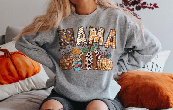 Retro Fall Mama PNG, Fall Mama Pumpkin png, Fall Vibes Png, Autumn png, Mama Sublimation T Shirt design Download, Instant Download