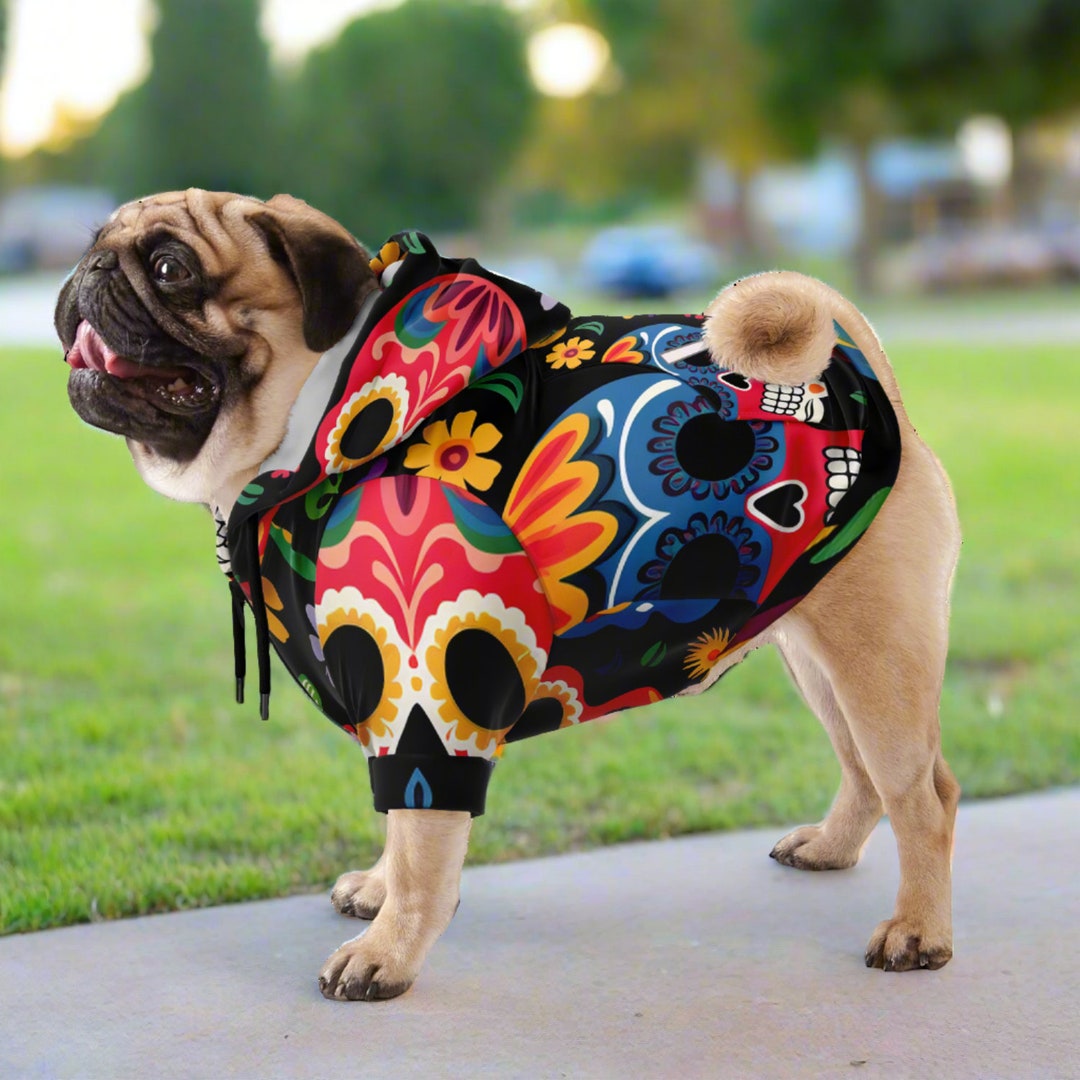 Cheetah Dog Zip-Up Hoodie