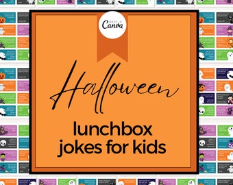 HALLOWEEN LUNCHBOX NOTES, Lunchbox Jokes for Kids, Lunchbox notes, Printable Notes, Lunchbox Jokes, Lunch Notes For Kids, Cute Lunchbox Note