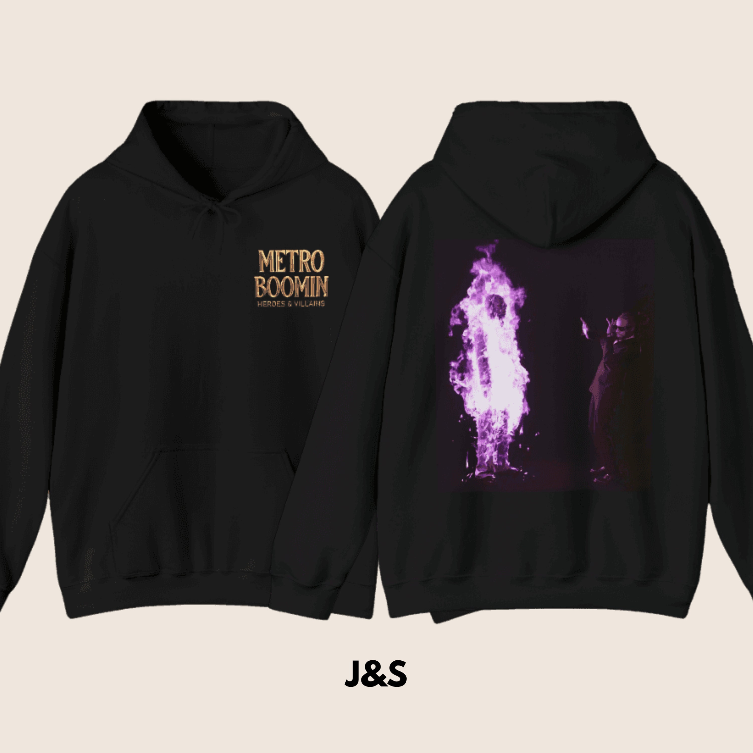 Discover Metro Boomin Heroes & Villains Hoodie | Unisex Hoodie