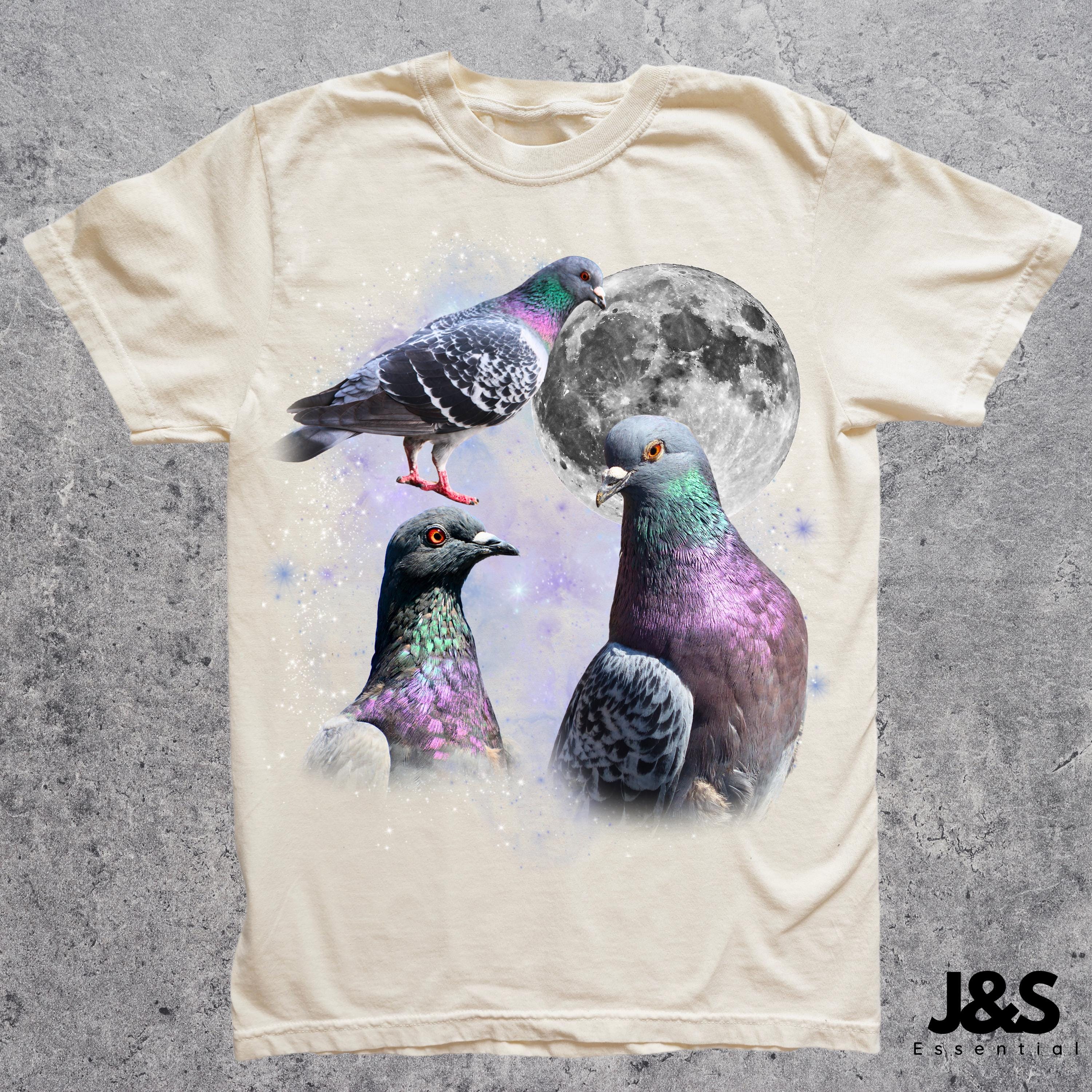 トップス pigeon Amazon.com: Gothic Pigeon Emo Punk Death Metal Bird Lover Pigeon