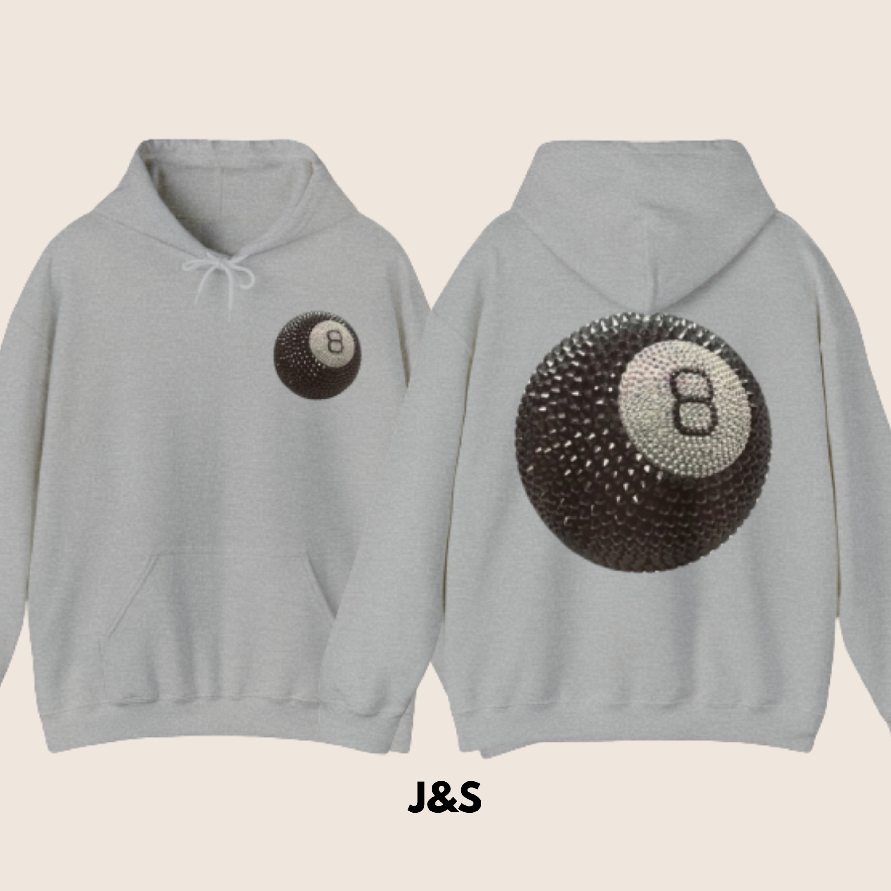 Discover 8 Ball Y2K Hoodie | Unisex Hoodie