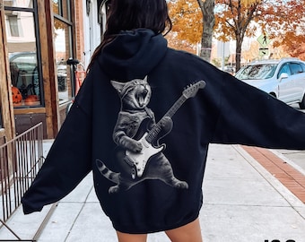 トップス vintage cat big face sweat Adagirl Kawaii Cat Print Hoodie Women Cutecore Long Sleeve