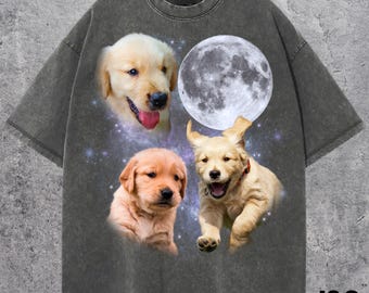 マウンテン ゴールデン レトリバー パピー シャツ - Etsy 日本