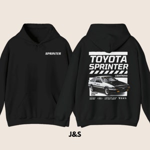 2023 New Initial D Hoodie Akina Downhil Hoodies Anime AE86 Men Women  Sweatshirt Men Hip Hop