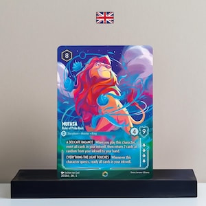 Lorcana Proxy Card | Mufasa - Ruler of Pride Rock