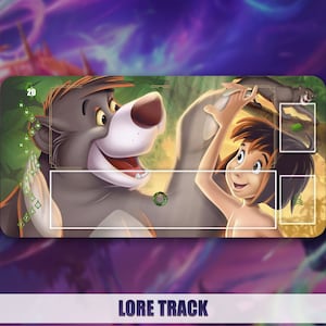Tapete de juego TCG Lorcana - El libro de la selva | 60*30
