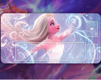 Playmat TCG Lorcana - Elsa Snow Queen