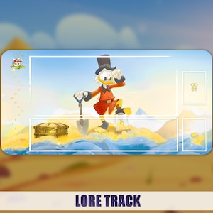 Playmat TCG Lorcana - Uncle Scrooge