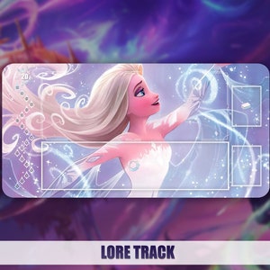Spielmatte TCG Lorcana - Elsa Schneekönigin