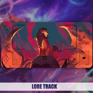 Playmat TCG Lorcana - Scar - Chapter II