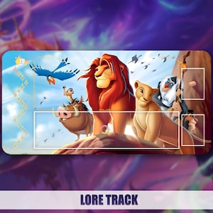 Playmat TCG Lorcana - Rei Leão