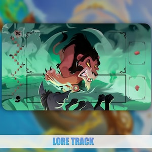 Playmat TCG Lorcana - Scar - Capítulo VI
