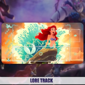 Playmat TCG Lorcana - Ariel - Chapter IV