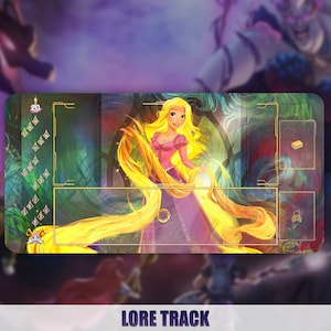 Tapete de juego TCG Lorcana - Rapunzel - Capítulo IV