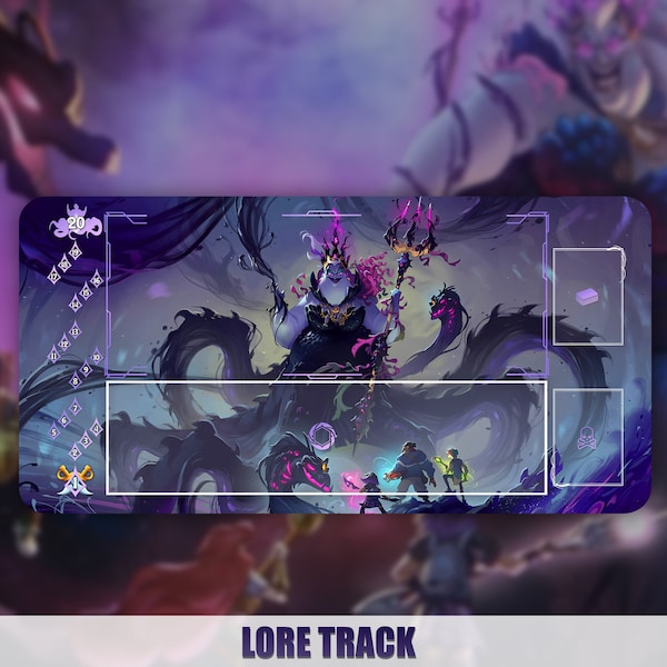 Playmat TCG Lorcana - Ursula - Chapter IV