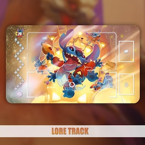Playmat TCG Lorcana - Stitch VIII