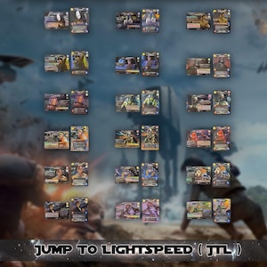 Star Wars: Unlimited Proxies - Jump to Lightspeed (JTL)