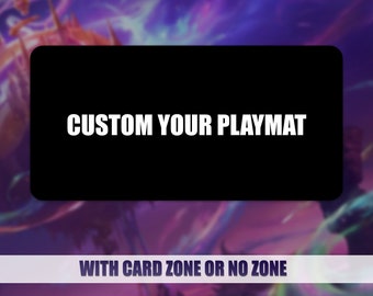 Playmat TCG Lorcana Custom