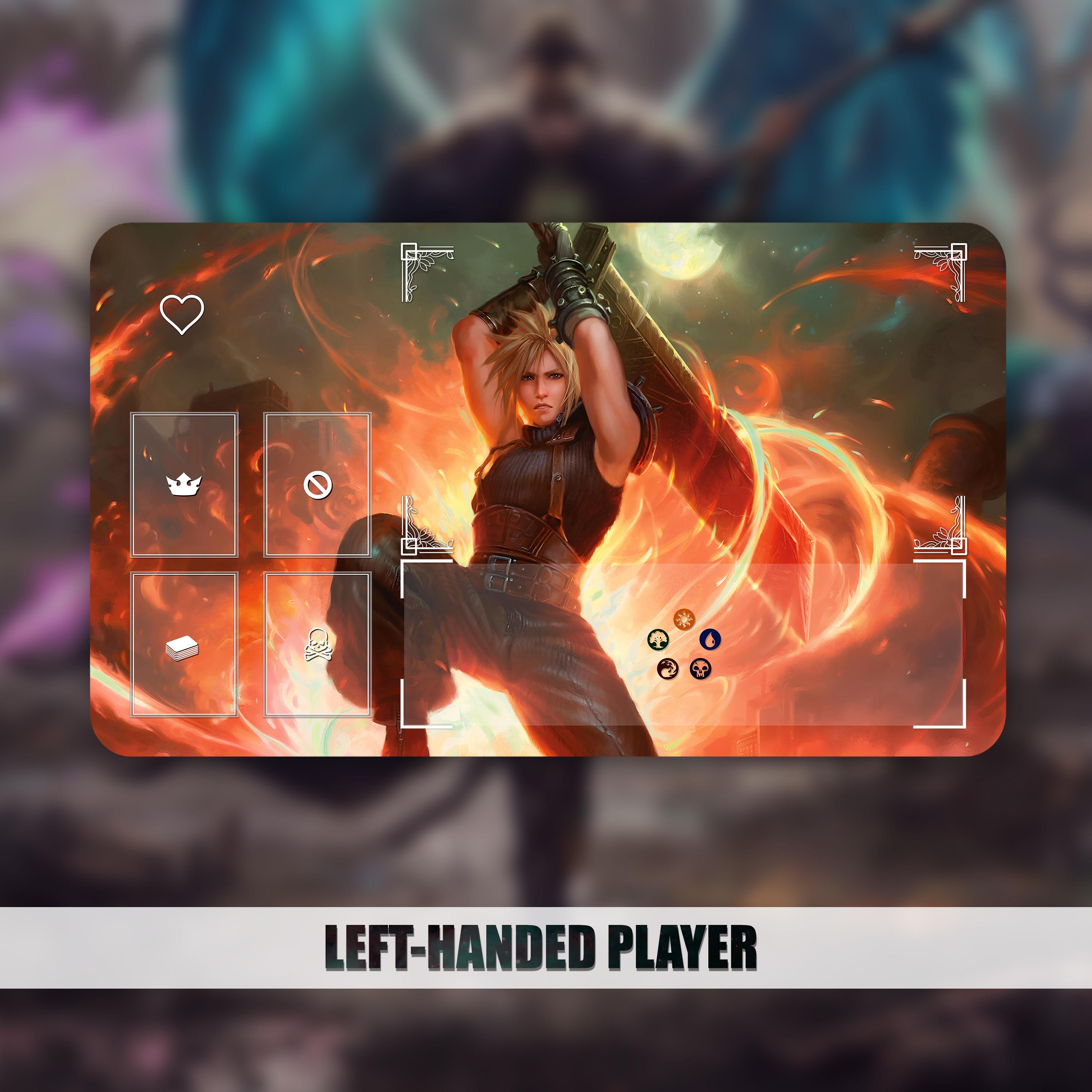 MTG プレイマット: MTG x FF - クラウド - Etsy 日本