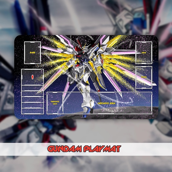 ストライクフリーダムガンダム　トレカ　ラバープレイマット 新品]プレイマット【機動戦士ガンダムSEED DESTINY