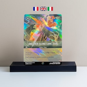 Lorcana Proxy Card | And them along came Zeus