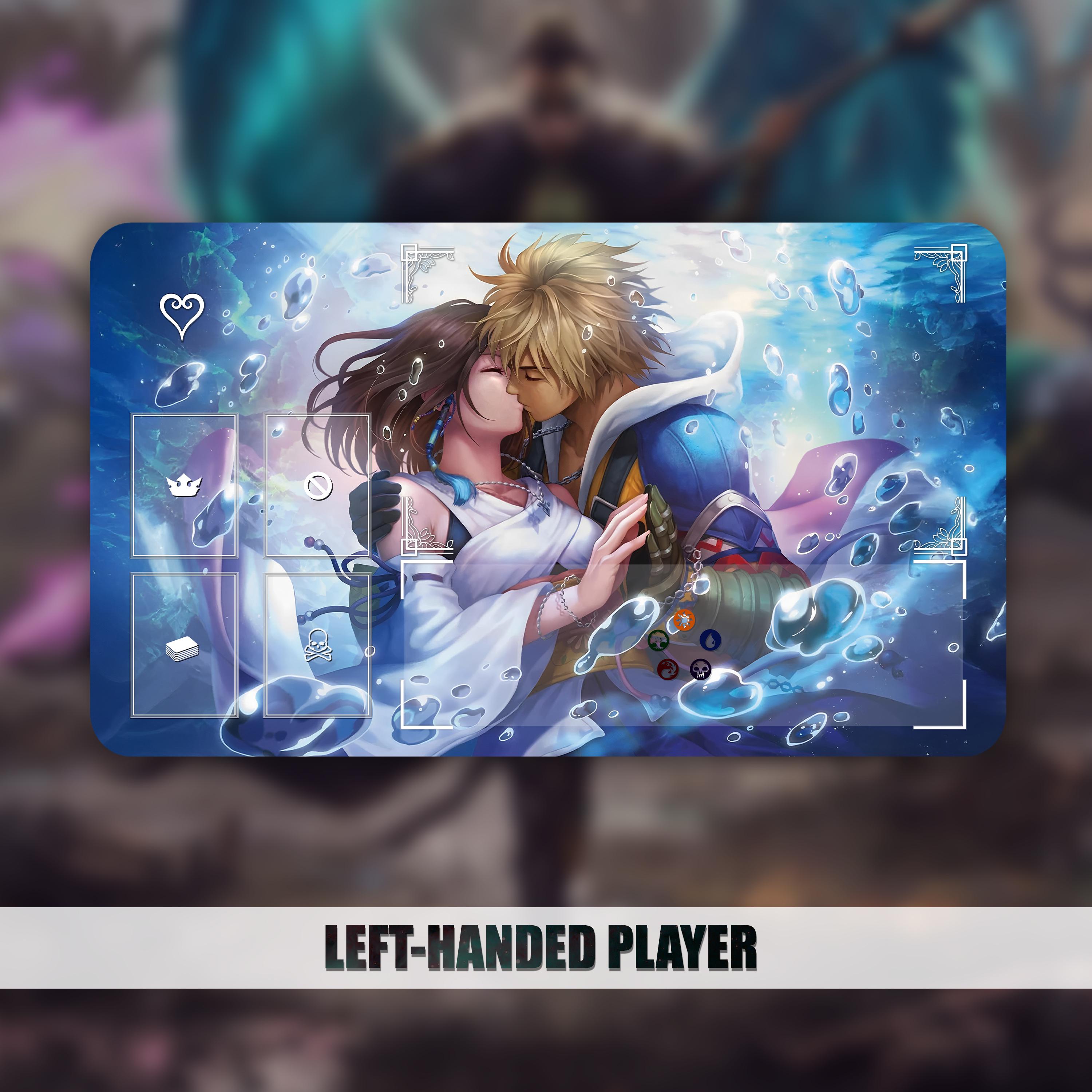 mtg ff プレイマット ユウナ Playmat MTG: MTG X FF - Tidus & Yuna - Etsy