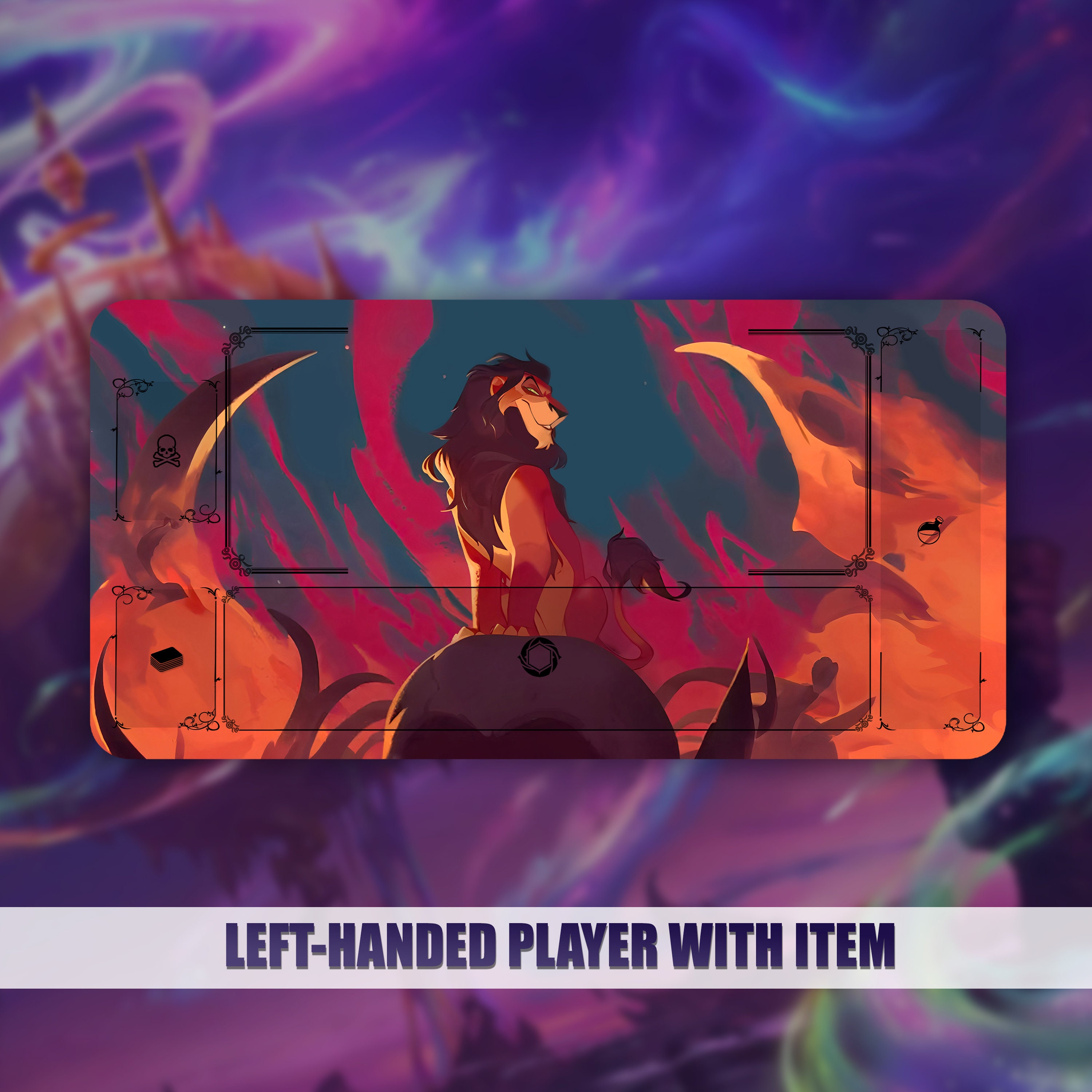LORCANA Elsa てえ Playmat ロルカナ エルサ プレイマット