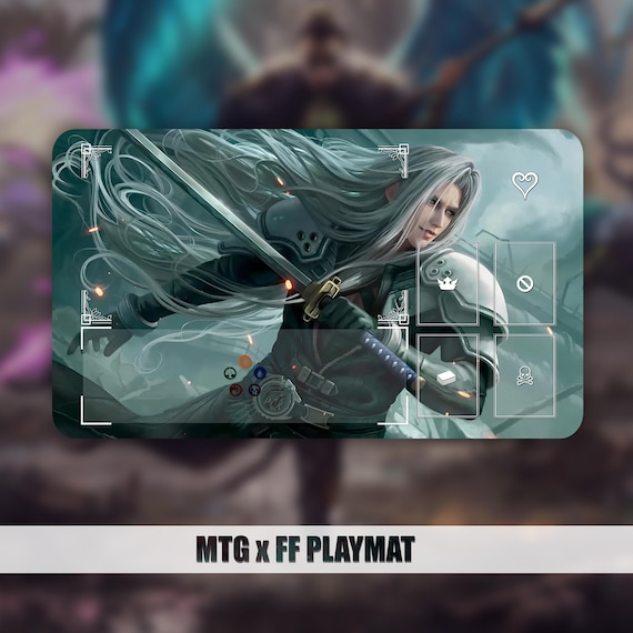 Playmat MTG: MTG X FF - Sephiroth - Etsy