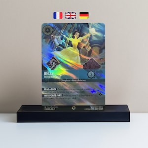 Lorcana Proxy Card | Belle - Strange but Special