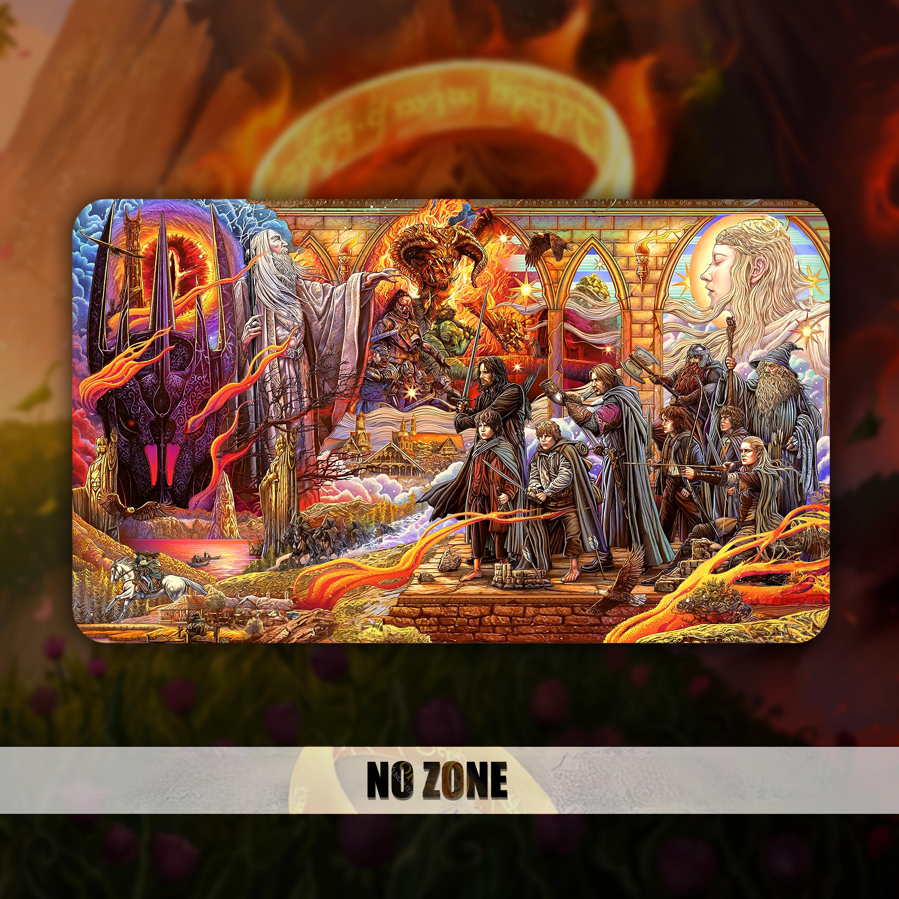 Limited Edition - Playmats TCG MTG - Lord of the Ring - Etsy