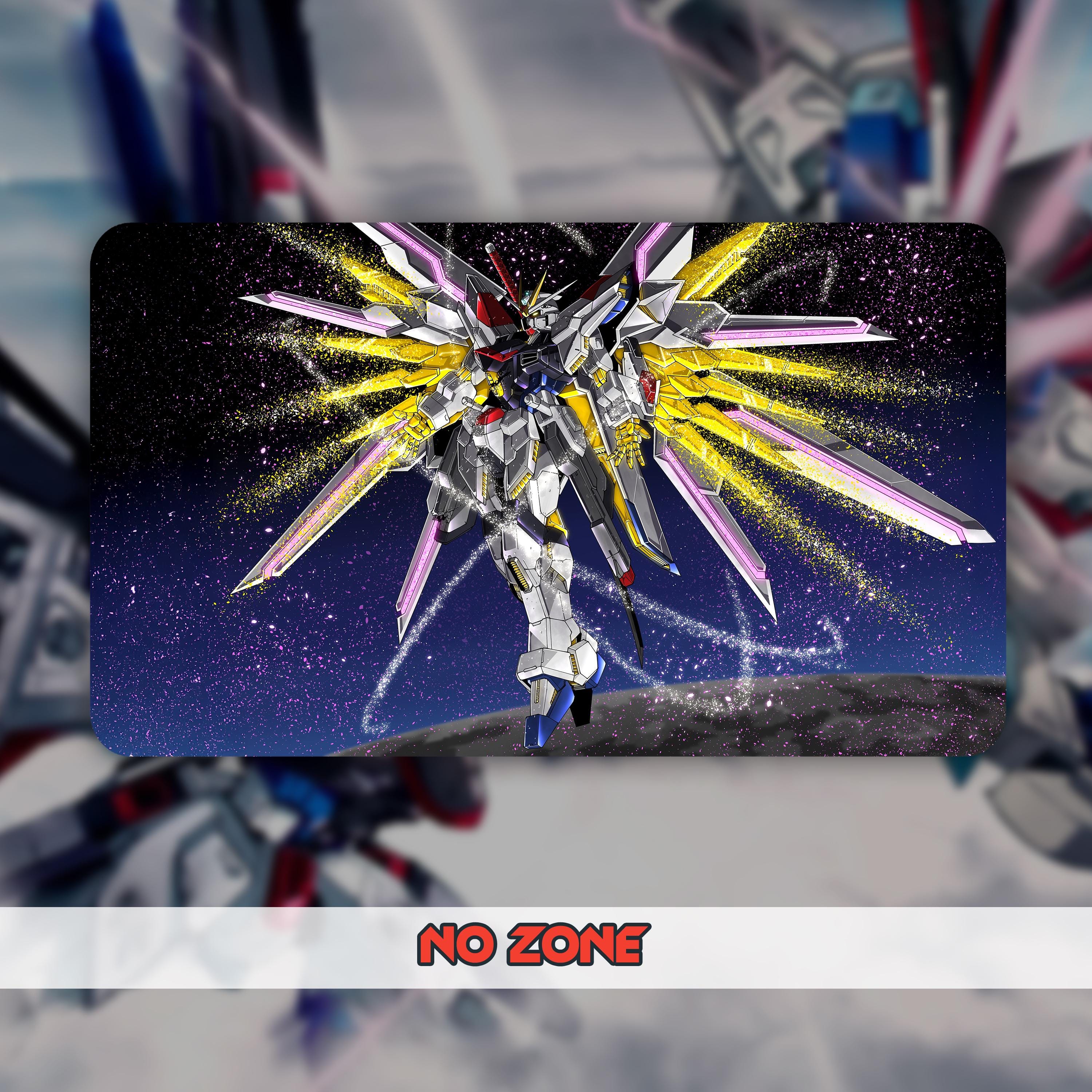 ストライクフリーダムガンダム　トレカ　ラバープレイマット プレイマット ガンダム TCG - ストライクフリーダムガンダム (ゾーン