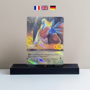 Lorcana Proxy Card | Hades - King Of Olympus