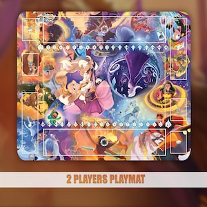 Playmat TCG Lorcana - Enchanted 2 Players Chapter VIII