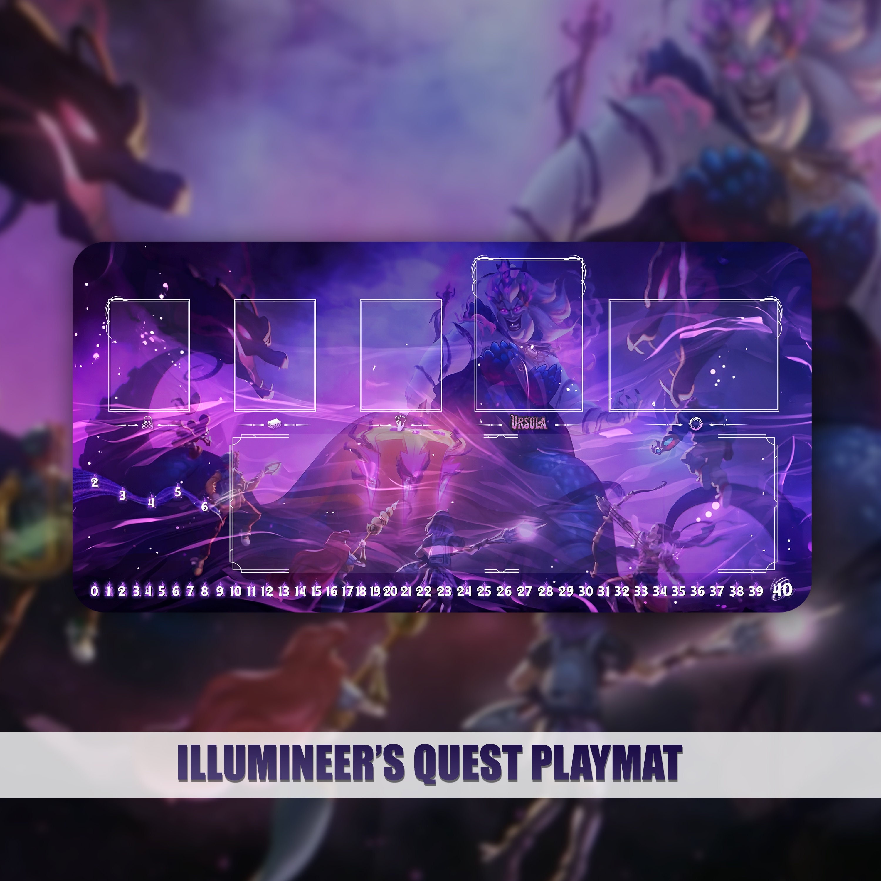 プレイマット TCG ロルカーナ - イルミニアーの探求 - Etsy 日本