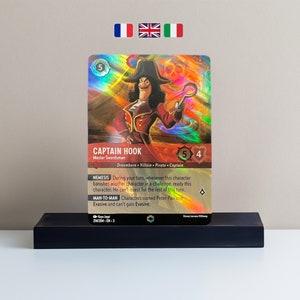Tarjeta Proxy Lorcana | Capitán Garfio - Maestro espadachín
