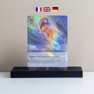 Carta proxy Lorcana | Simba: il re ritornato