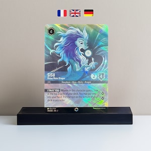 Lorcana Proxy Card | Sisu - Divine Water Dragon