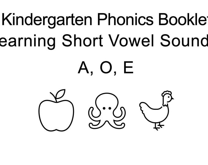 Phonics Short Vowel Activities and Worksheets Short E - Etsy Hong Kong