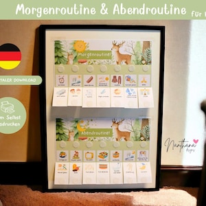 Plan de rutina mágica para niños - estructura diaria para pequeños exploradores - PDF para imprimir