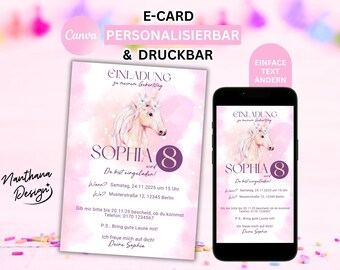 Halloween Party Invitation | Editable Canva Template | Spooky Kids' Party | Digital Invitation | Digital Download