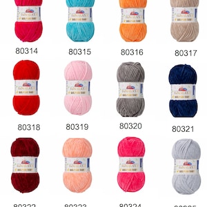 3,99 EUR/100g Strickfein Himalaya Dolphin Baby super Bulky Chenille Garn Wolle strickgarn 100 gr 80321 - dunkelblau