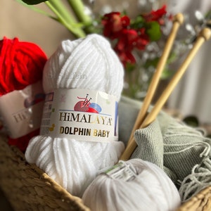 3,99 EUR/100g Strickfein Himalaya Dolphin Baby super Bulky Chenille Garn Wolle strickgarn 100 gr Bild 10