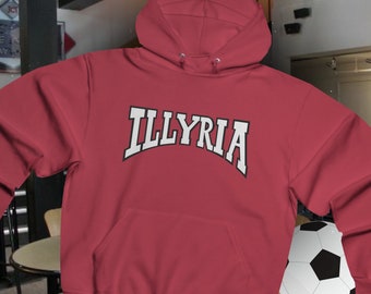 Illyria Sweatshirt She s the Man High School Hoodie Gift for Girlfriend Rom com Fan Cozy Illyria High School Sweater for Her Illyria Hoodie Etsy