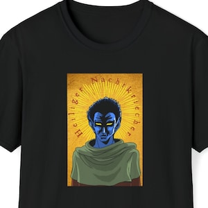 Koszulka X-Men Nightcrawler chrześcijańska koszulka 90s xmen kreskówka retro komiks bohater nostalgia uncanny x-men marvel koszulka prezent dla taty 90s