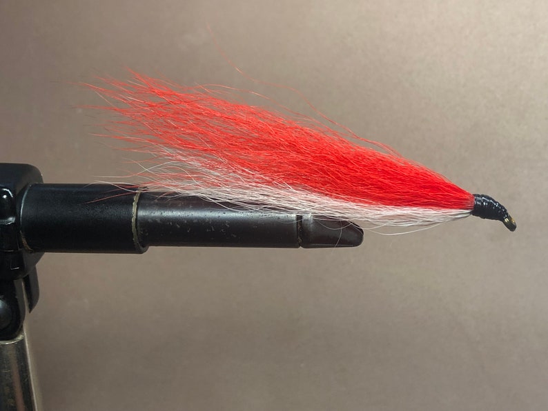 1-Dozen Original RUSSIAN RIVER COHO Salmon Flies - 3/8" Gap, 5X Strong Mustad Hook. Legal size for Russian & Kenai Rivers. image 3