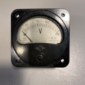 Vintage electrical measuring device