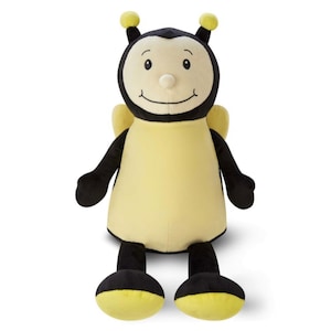 BUMBLE BEE - Personalised & Weighted Plushies,Bear,soft Toy,Teddy&#39;s. For Anxiety,Autism, Depression,ADHD,PTSd. Calming and soothing.