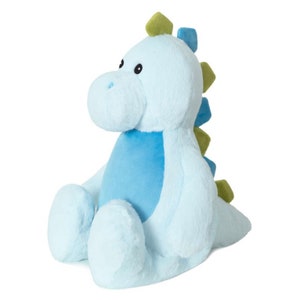 BLUE DINOSAUR -  Personalised & Weighted Plushies,Bear,soft Toy,Teddy&#39;s. For Anxiety,Autism, Depression,ADHD,PTSd. Calming and soothing.