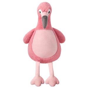 FLAMINGO - Personalised & Weighted Plushies,Bear,soft Toy,Teddy&#39;s. For Anxiety,Autism, Depression,ADHD,PTSD. Calming and soothing.